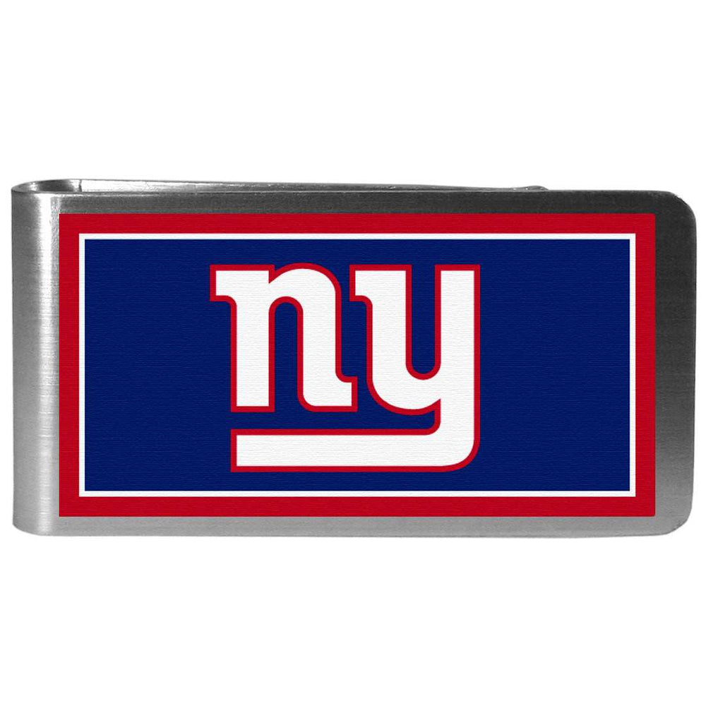 New York Giants Steel Logo Money Clips - New York Giants - Flyclothing LLC