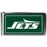 New York Jets Steel Logo Money Clips - New York Jets - Flyclothing LLC