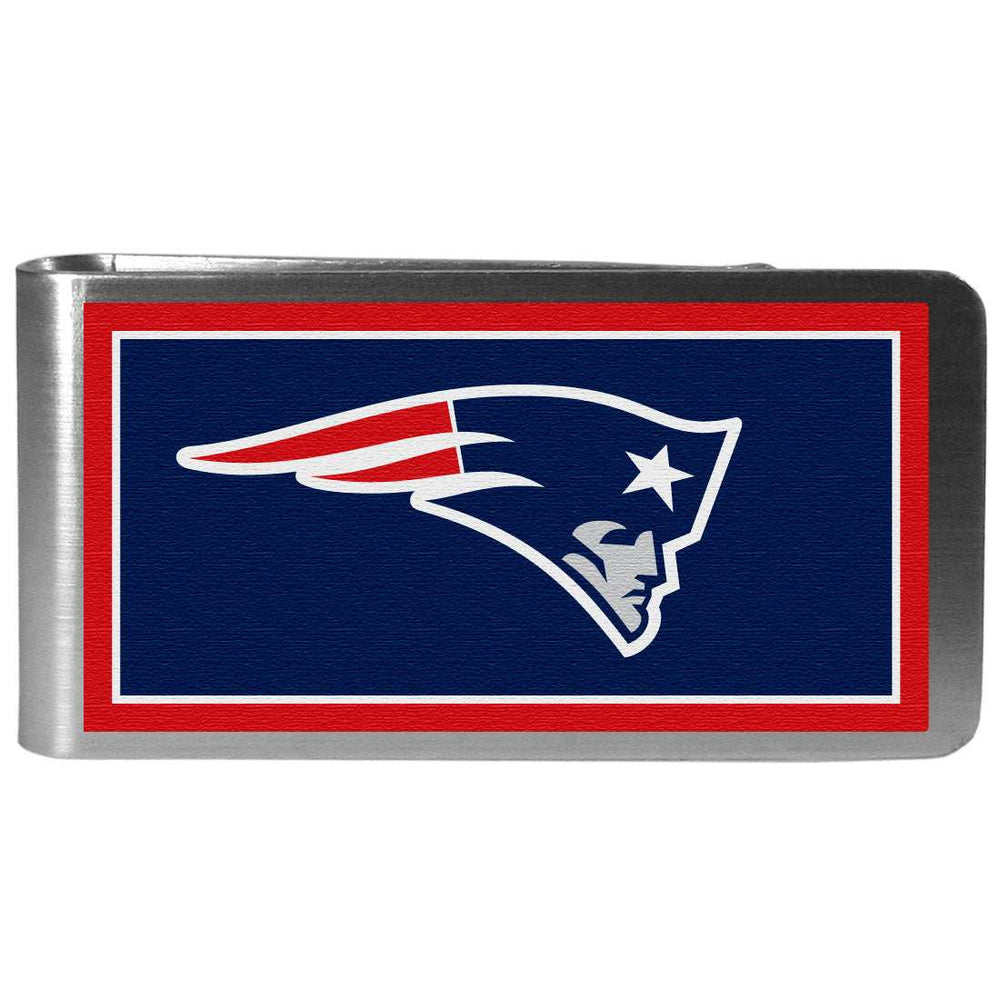 New England Patriots Steel Logo Money Clips - New England Patriots - Flyclothing LLC