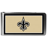 New Orleans Saints Steel Logo Money Clips - New Orleans Saints - Flyclothing LLC