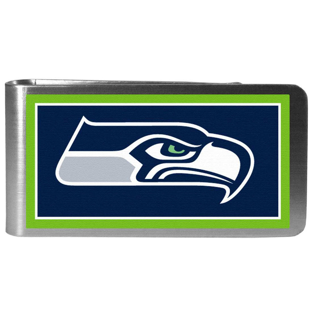 Seattle Seahawks Steel Logo Money Clips - Seattle Seahawks - Flyclothing LLC