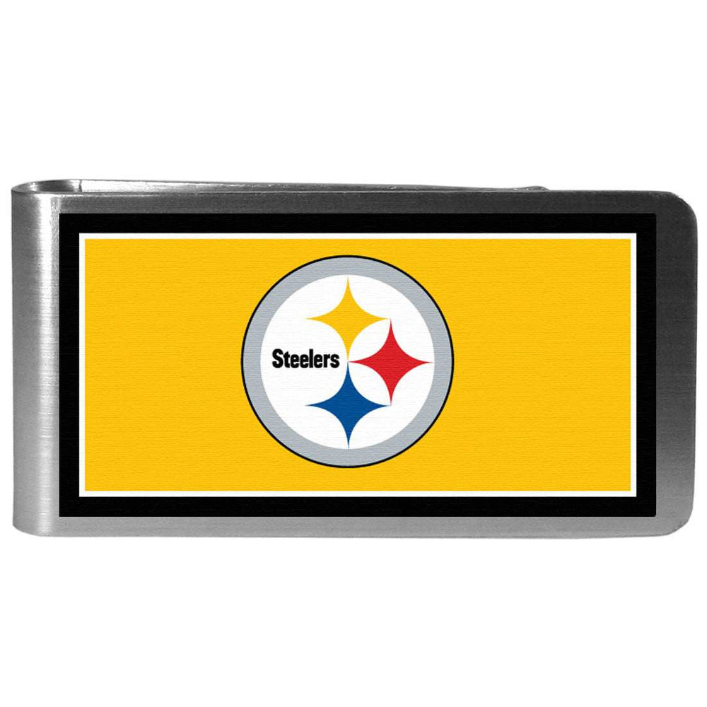Pittsburgh Steelers Steel Logo Money Clips - Pittsburgh Steelers - Flyclothing LLC