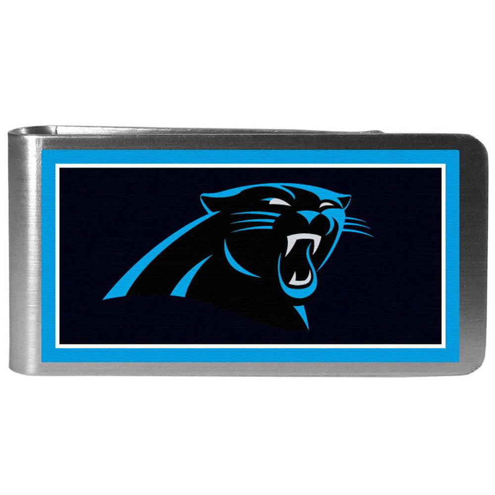 Carolina Panthers Steel Logo Money Clips - Carolina Panthers - Flyclothing LLC