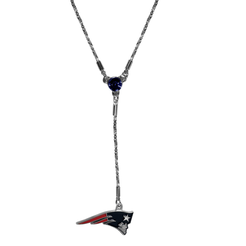 New England Patriots Lariat Necklace - New England Patriots - Flyclothing LLC