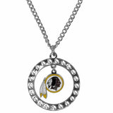 Washington Commanders Rhinestone Hoop Necklaces - Siskiyou Buckle - Flyclothing LLC