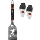 Cincinnati Bengals Steel Logo Spatula w/Chip Clips - Cincinnati Bengals - Flyclothing LLC