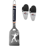 Denver Broncos Steel Logo Spatula w/Chip Clips - Denver Broncos - Flyclothing LLC
