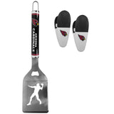 Arizona Cardinals Steel Logo Spatula w/Chip Clips - Arizona Cardinals - Flyclothing LLC
