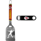 Kansas City Chiefs Steel Logo Spatula w/Bottle Opener - Kansas City Chiefs - Flyclothing LLC