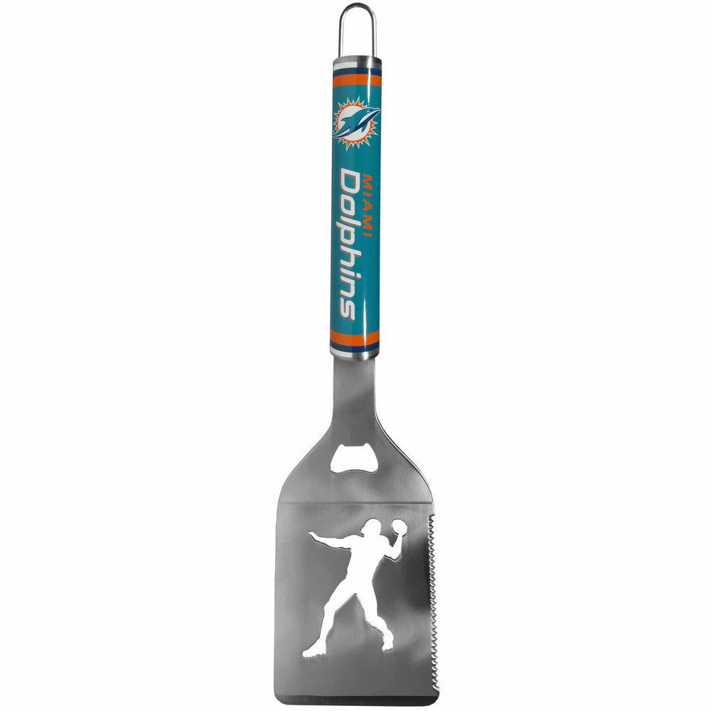 Miami Dolphins Steel BBQ Spatula - Miami Dolphins - Flyclothing LLC