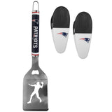 New England Patriots Steel Logo Spatula w/Chip Clips - New England Patriots - Flyclothing LLC