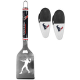 Houston Texans Steel Logo Spatula w/Chip Clips - Houston Texans - Flyclothing LLC