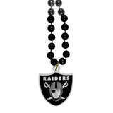 Las Vegas Raiders Mardi Gras Bead Necklace - Las Vegas Raiders - Flyclothing LLC