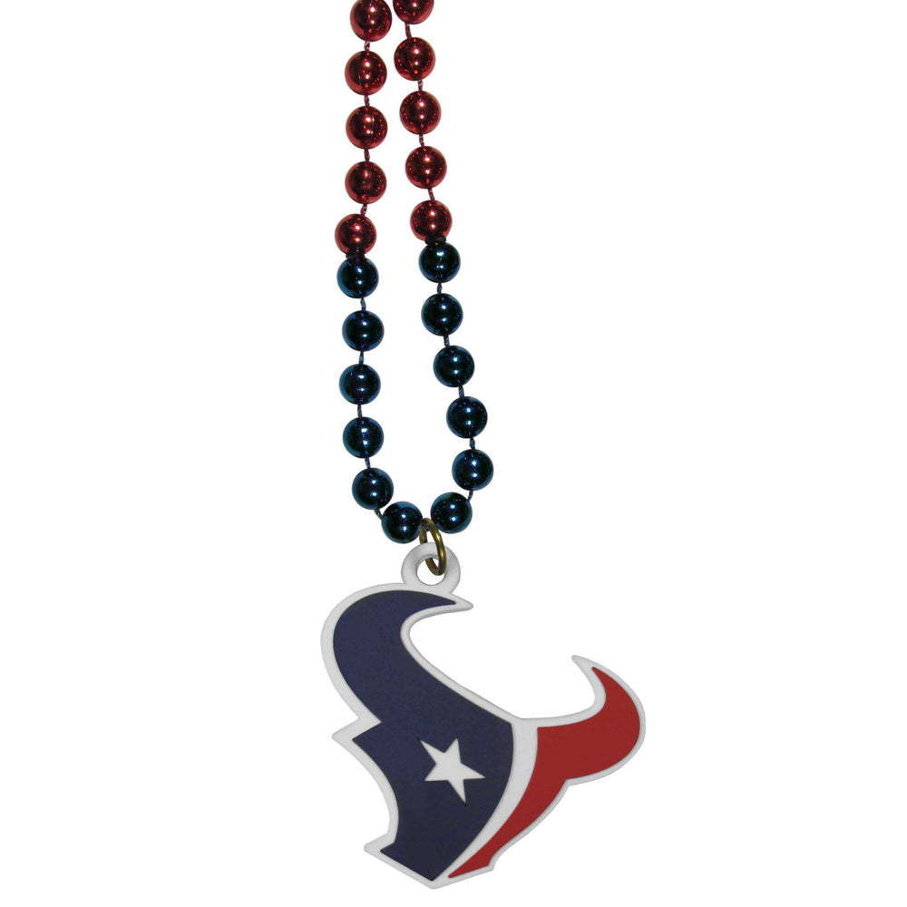 Houston Texans Mardi Gras Necklace - Houston Texans - Flyclothing LLC