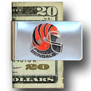 Cincinnati Bengals Steel Money Clip - Cincinnati Bengals - Flyclothing LLC