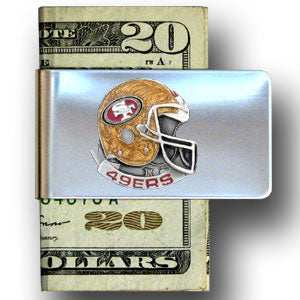 San Francisco 49ers Steel Money Clip - San Francisco 49ers - Flyclothing LLC