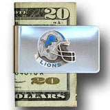 Detroit Lions Steel Money Clip - Detroit Lions - Flyclothing LLC