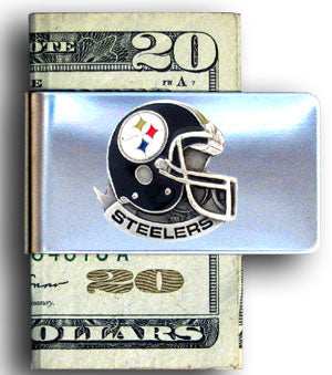 Pittsburgh Steelers Steel Money Clip - Pittsburgh Steelers - Flyclothing LLC