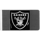 Las Vegas Raiders Steel Money Clip - Las Vegas Raiders - Flyclothing LLC
