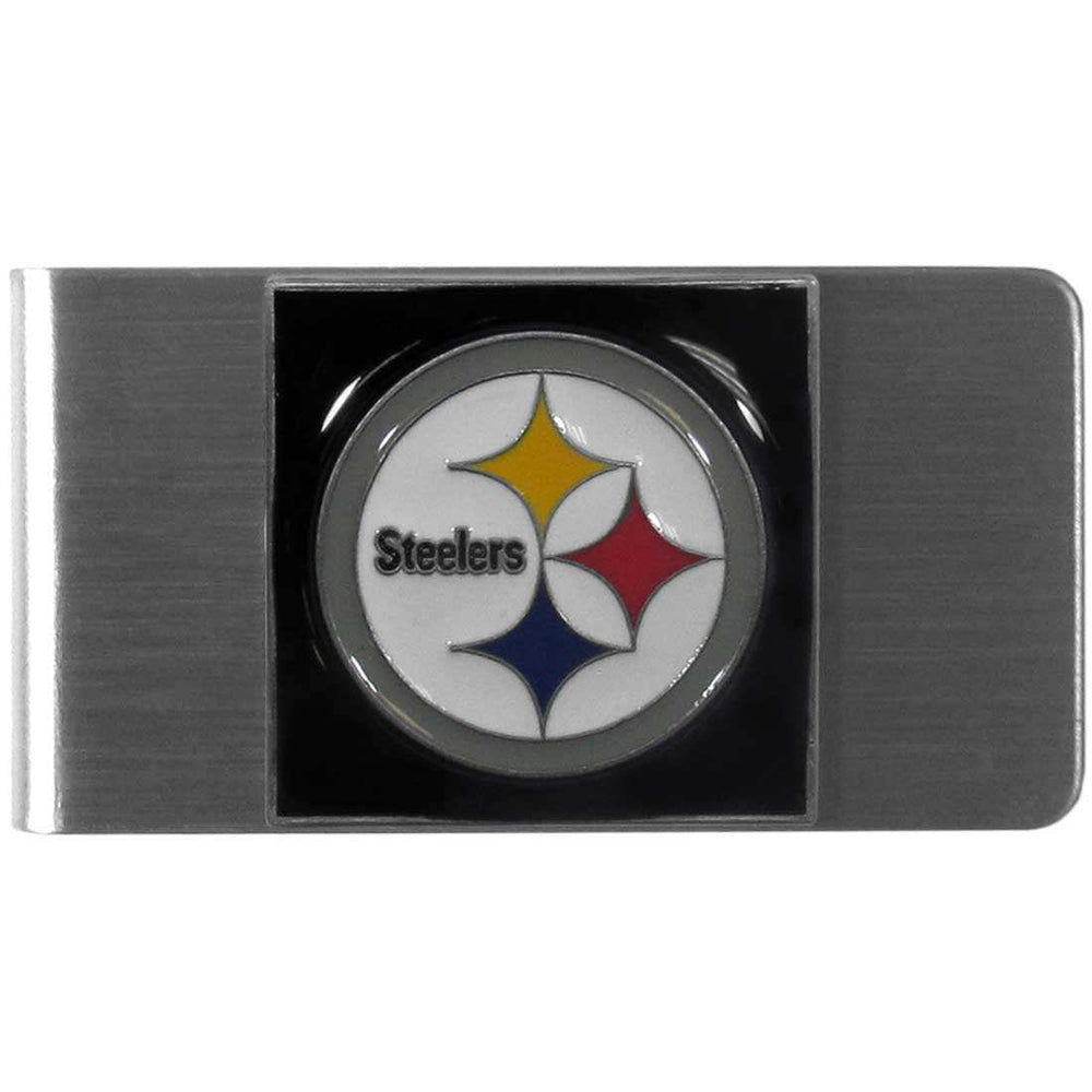 Pittsburgh Steelers Steel Money Clip - Pittsburgh Steelers - Flyclothing LLC
