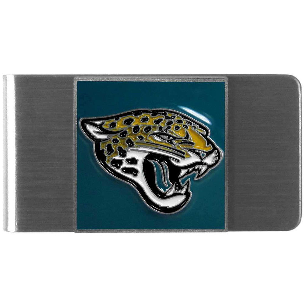 Jacksonville Jaguars Steel Money Clip - Jacksonville Jaguars - Flyclothing LLC