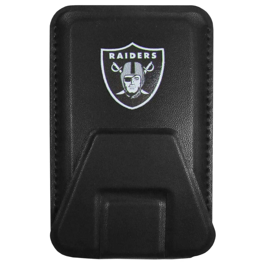 Las Vegas Raiders Magnetic Phone Wallet - Las Vegas Raiders - Flyclothing LLC