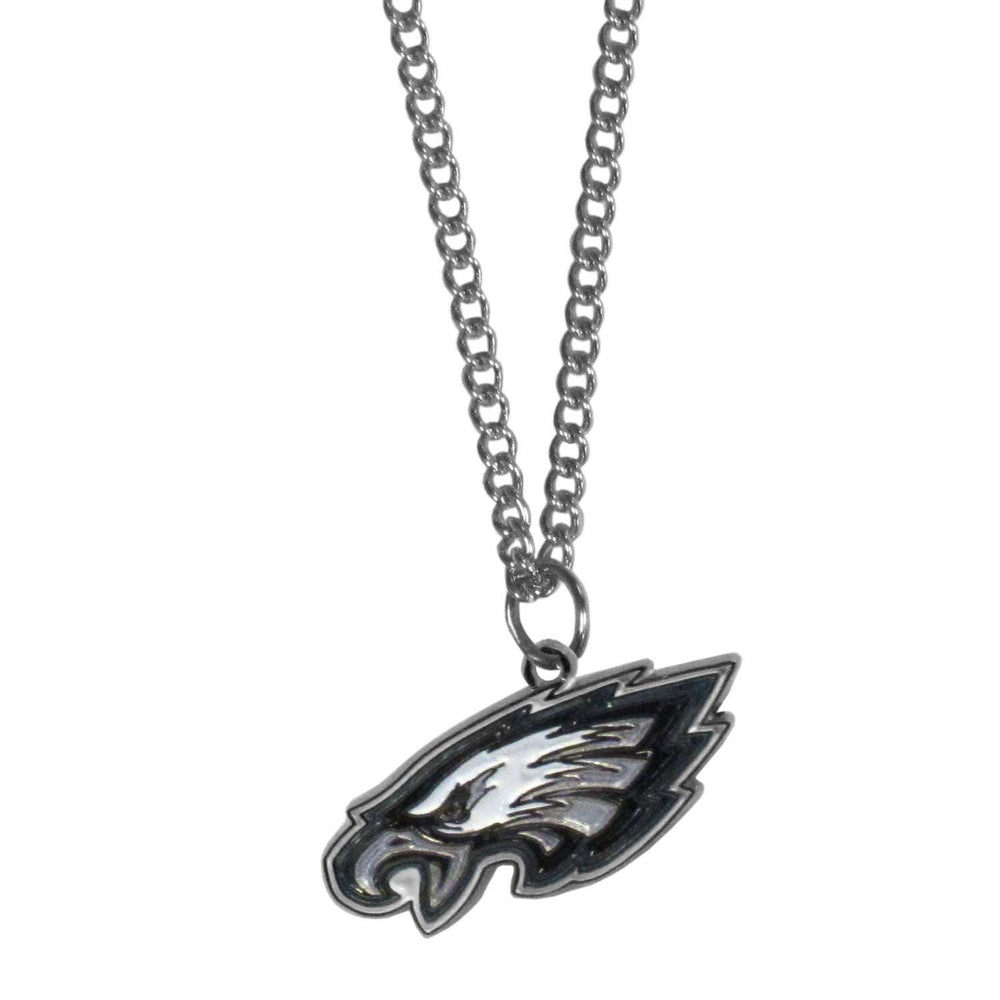 Philadelphia Eagles Chain Necklace with Small Charm - Philadelphia Eagles - Flyclothing LLC