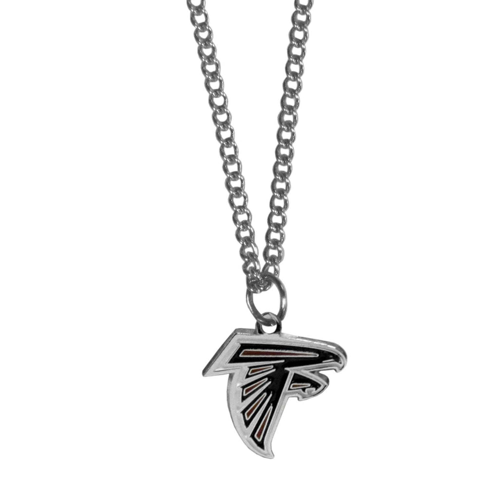 Atlanta Falcons Chain Necklace with Small Charm - Atlanta Falcons - Flyclothing LLC