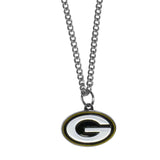 Green Bay Packers Chain Necklace with Small Charm - Green Bay Packers - Flyclothing LLC