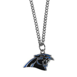 Carolina Panthers Chain Necklace with Small Charm - Carolina Panthers - Flyclothing LLC