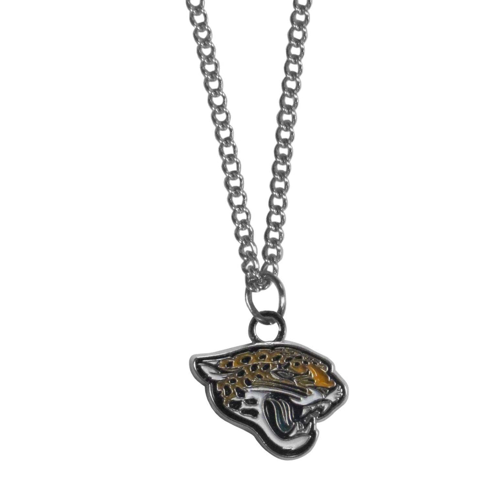 Jacksonville Jaguars Chain Necklace with Small Charm - Jacksonville Jaguars - Flyclothing LLC