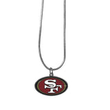 San Francisco 49ers Snake Chain Necklace - San Francisco 49ers - Flyclothing LLC