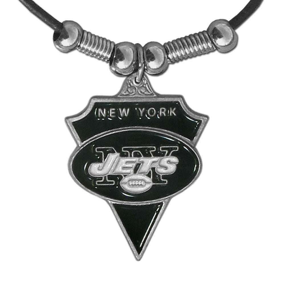 New York Jets Classic Cord Necklace - New York Jets - Flyclothing LLC
