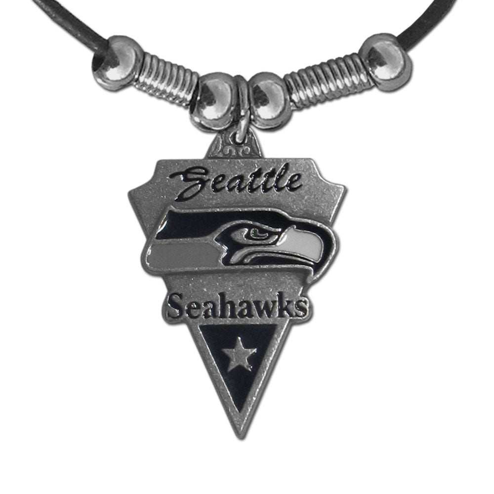 Seattle Seahawks Classic Cord Necklace - Seattle Seahawks - Flyclothing LLC