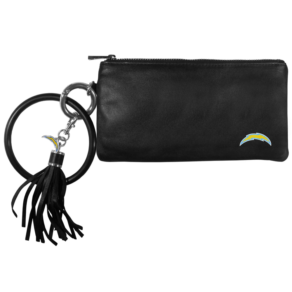 Los Angeles Chargers Leather Women's Bracelet Wallet - Los Angeles Chargers - Flyclothing LLC