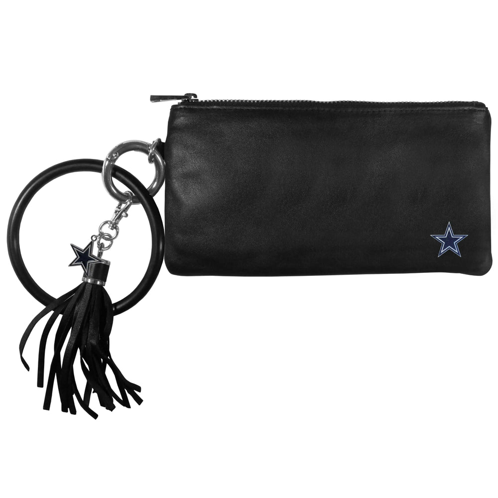 Dallas Cowboys Leather Women's Bracelet Wallet - Dallas Cowboys - Flyclothing LLC