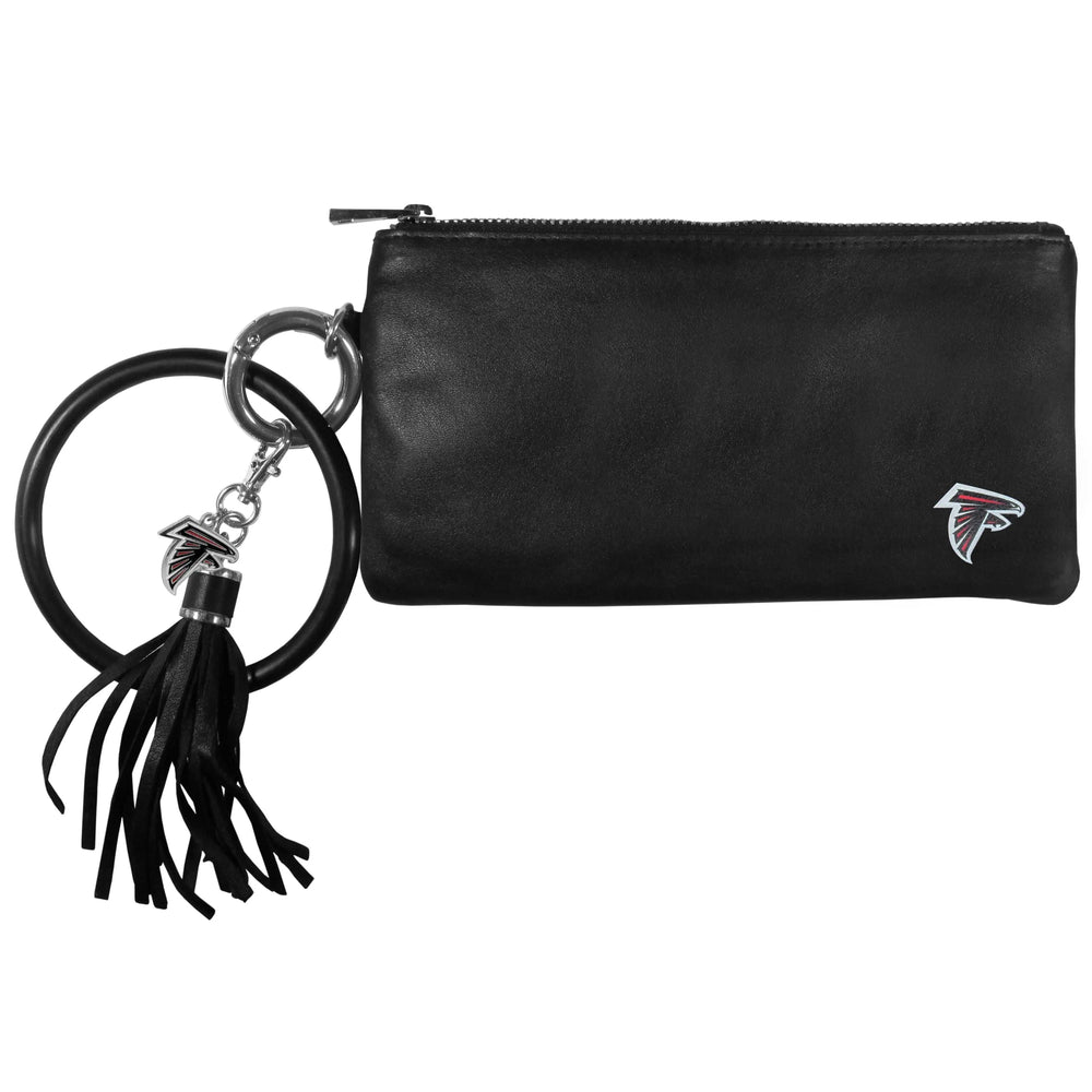 Atlanta Falcons Leather Women's Bracelet Wallet - Atlanta Falcons - Flyclothing LLC