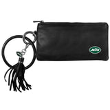 New York Jets Leather Women's Bracelet Wallet - New York Jets - Flyclothing LLC