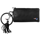 New England Patriots Leather Women's Bracelet Wallet - New England Patriots - Flyclothing LLC