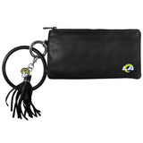 Los Angeles Rams Leather Women's Bracelet Wallet - Los Angeles Rams - Flyclothing LLC