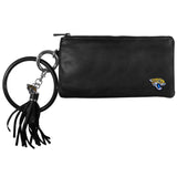 Jacksonville Jaguars Leather Women's Bracelet Wallet - Jacksonville Jaguars - Flyclothing LLC