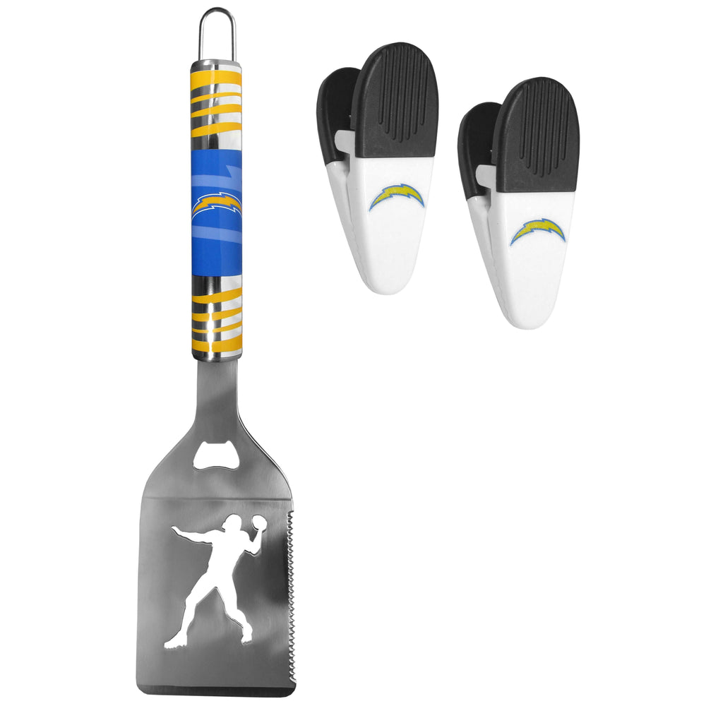 Los Angeles Chargers Tailgater Spatula w/Chip Clips - Los Angeles Chargers - Flyclothing LLC