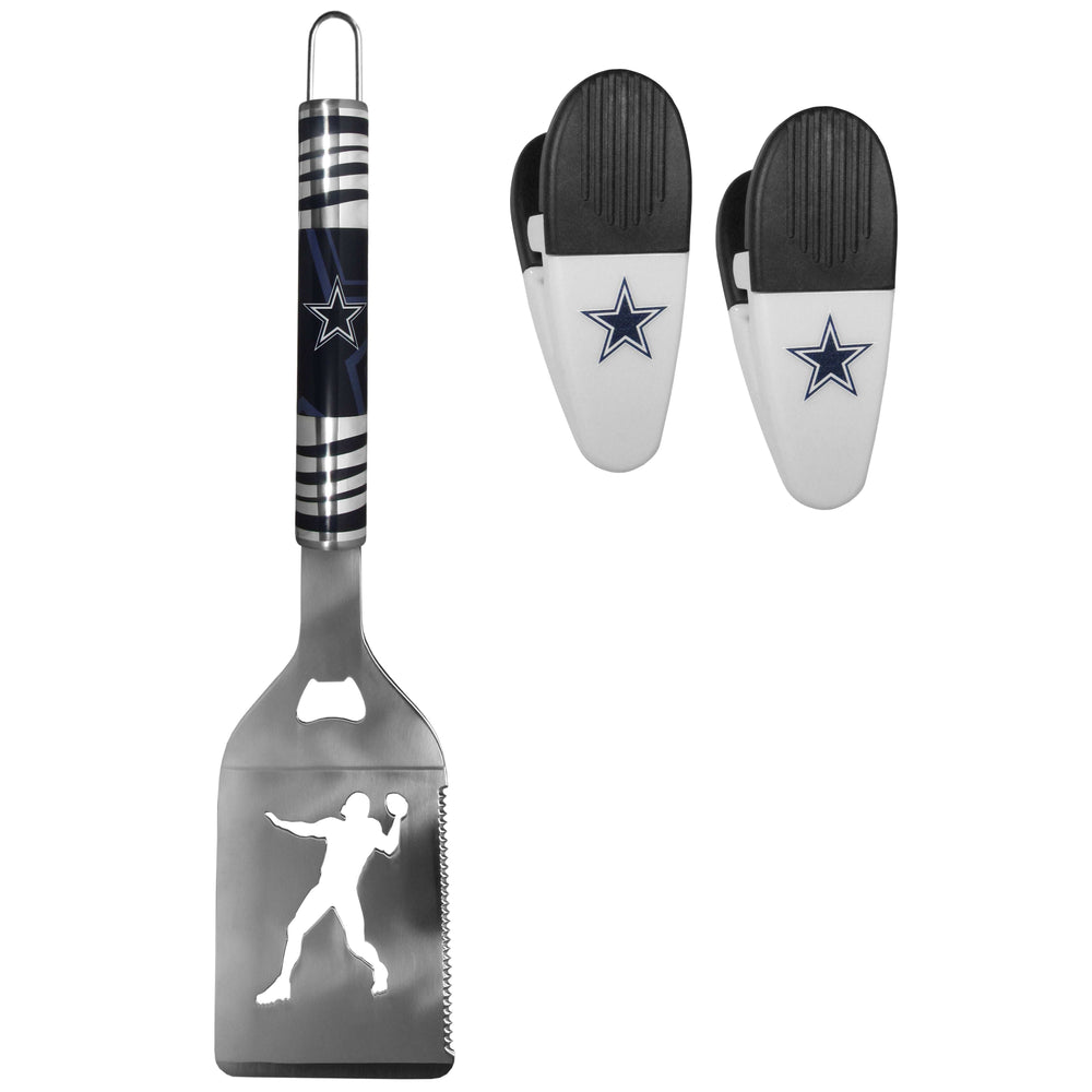 Dallas Cowboys Tailgater Spatula w/Chip Clips - Dallas Cowboys - Flyclothing LLC