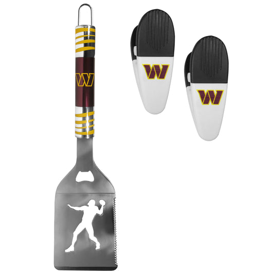 Washington Commanders Tailgater Spatula w/Chip Clips - Washington Commanders - Flyclothing LLC