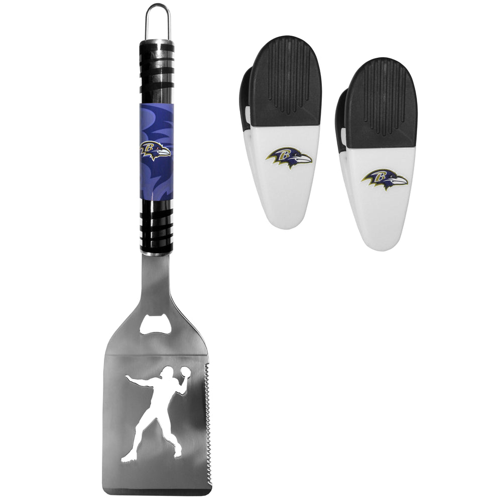 Baltimore Ravens Tailgater Spatula w/Chip Clips - Baltimore Ravens - Flyclothing LLC