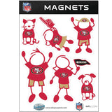 San Francisco 49ers Family Magnet Set - San Francisco 49ers - Flyclothing LLC