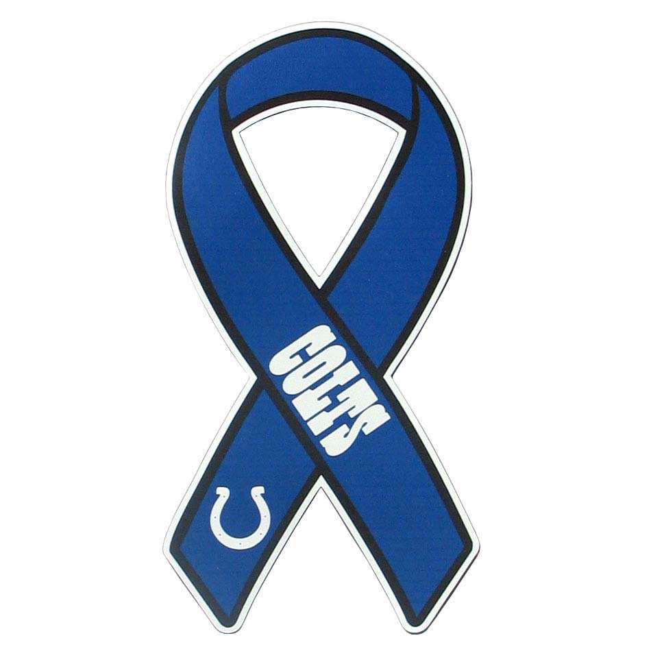 Indianapolis Colts Ribbon Magnet - Indianapolis Colts - Flyclothing LLC
