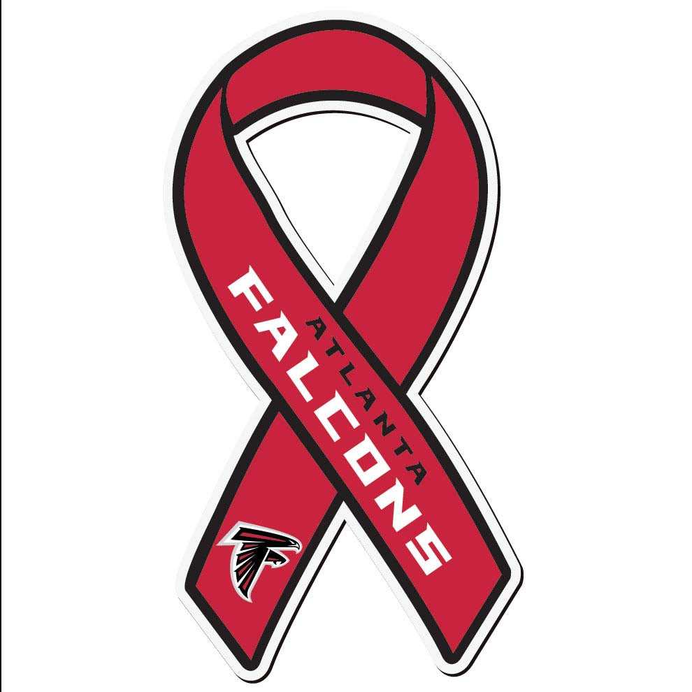 Atlanta Falcons Ribbon Magnet - Atlanta Falcons - Flyclothing LLC