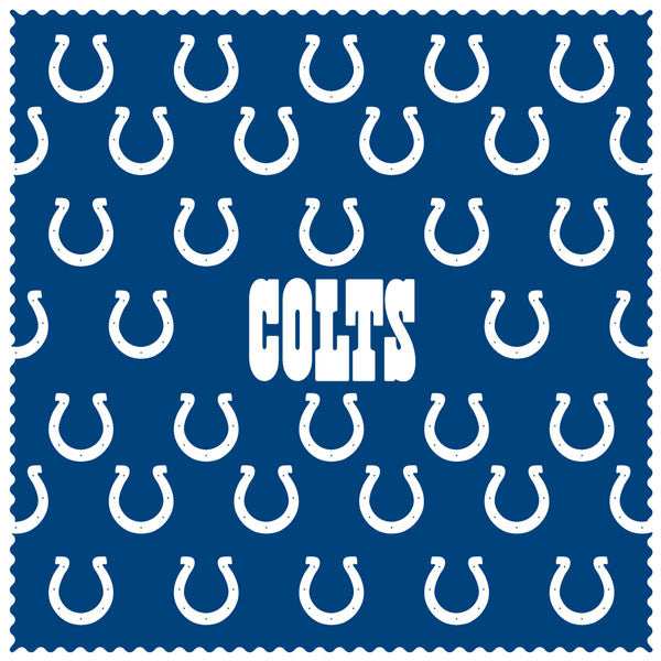 Indianapolis Colts Microfiber Cleaning Cloth - Indianapolis Colts - Flyclothing LLC