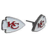 Kansas City Chiefs Stud Earrings - Kansas City Chiefs - Flyclothing LLC
